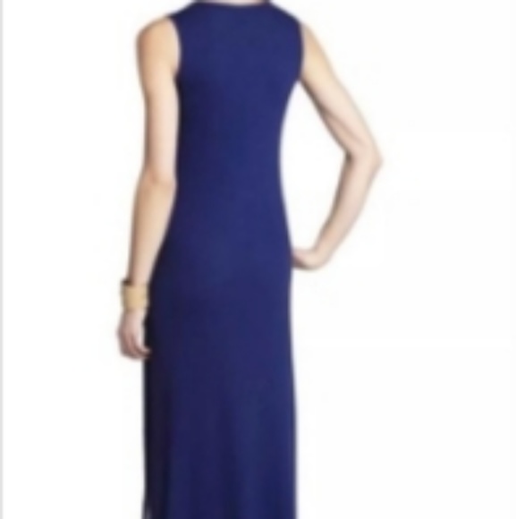 BCBGMaxazria Blue Kendall Asymmetrical dress - Picture 5 of 7